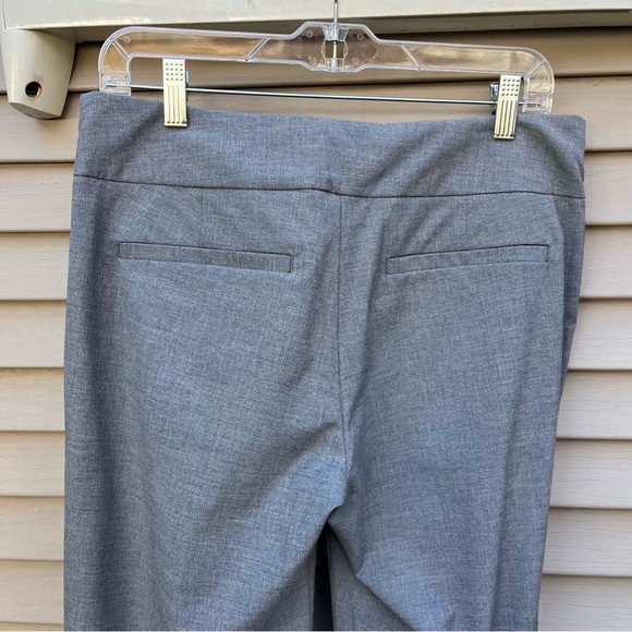 NWOT gray sailor pleated flare pants size 6L - Picture 4 of 14